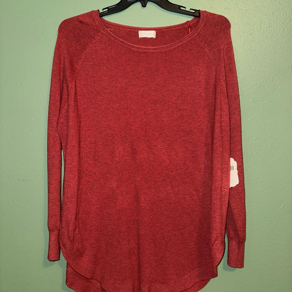 Altar'd State Red Long Sleeve sweater